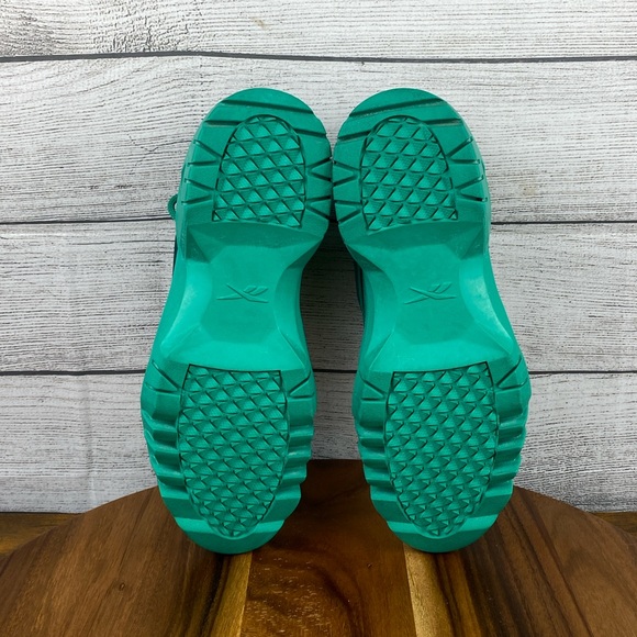 Reebok x Cardi B Club C V2 Emerald Green Sneakers Women’s Shoe Size 7.5 - Picture 11 of 12